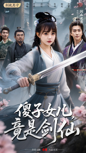 傻子女儿竟是剑仙（50集）热门短剧在线看