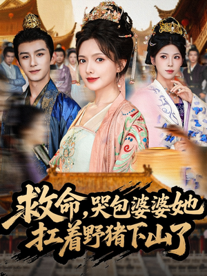 救命，哭包婆婆她扛着野猪下山了（80集）追风的女孩短剧