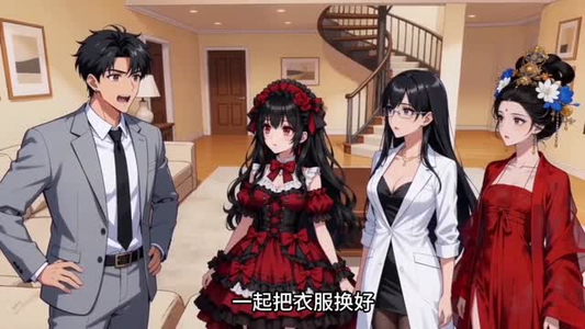 坏了！我把惊悚游戏玩成恋与制作人了（77集）上热门短剧