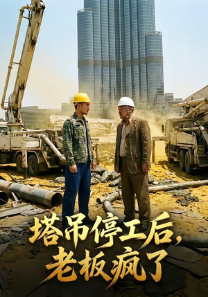 塔吊停工后老板疯了（52集）热门火爆短剧