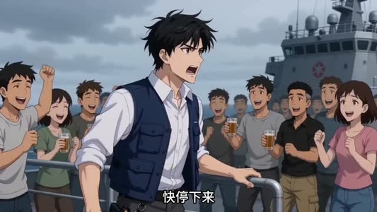 渔船变军舰：开局手搓近防炮（45集）不用花钱看全剧