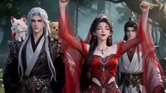 签到成女帝魔尊老公宠疯了（47集）短剧看全集