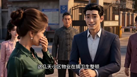 免费代收三年，停办后全小区求我开门（31集）最后的大结局