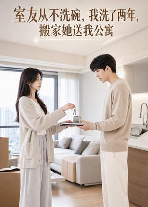 室友从不洗碗，我洗了两年，搬家她送我公寓（47集）男频短剧推荐