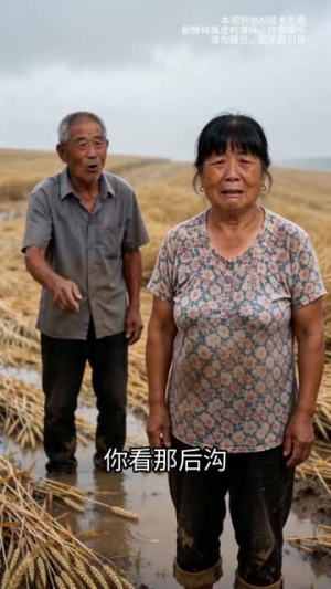 讹走收割机后，她家麦子烂地里（50集）越看越好看短剧