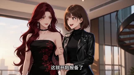 男主觉醒：反派女二才是真爱（55集）短剧全集完整
