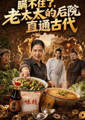 瞒不住了，老太太的后院直通古代（60集）最新短剧推荐