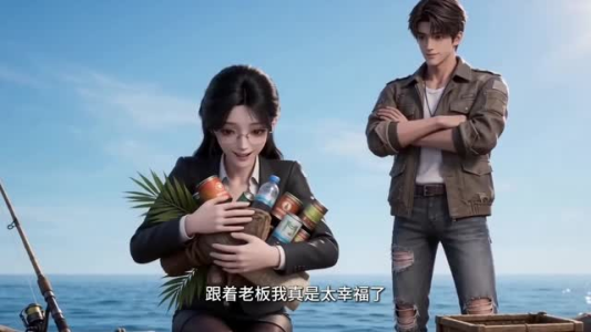 开局词条系统，靠钓鱼成海王（60集）百万短剧抢先看