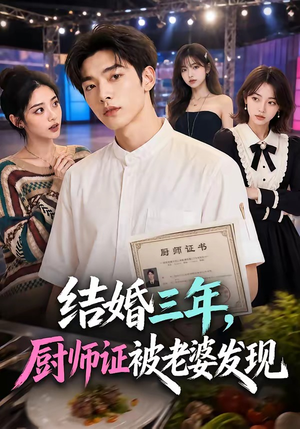 结婚三年，厨师证被老婆发现（86集）好看的短剧电影