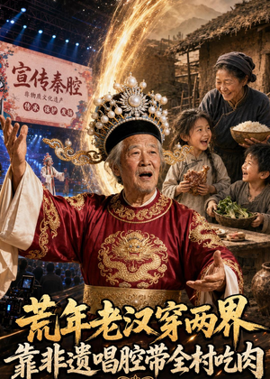 荒年老汉穿两界：靠非遗唱腔带全村吃肉（73集）短剧介绍