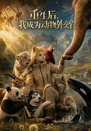 重生后，我成为动物外交官（109集）最火爆的短剧
