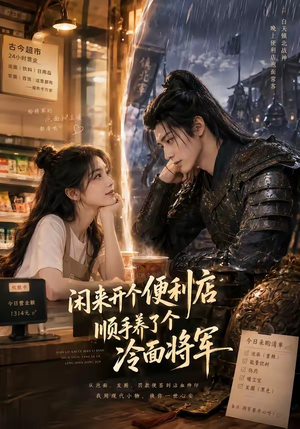 闲来开个便利店，顺手养了个冷面将军（80集）热门短剧推荐